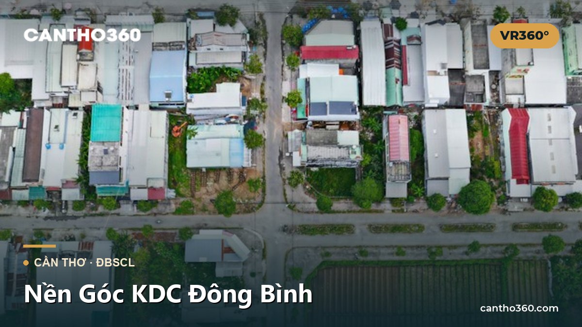 Nền Góc KDC Đông Bình
