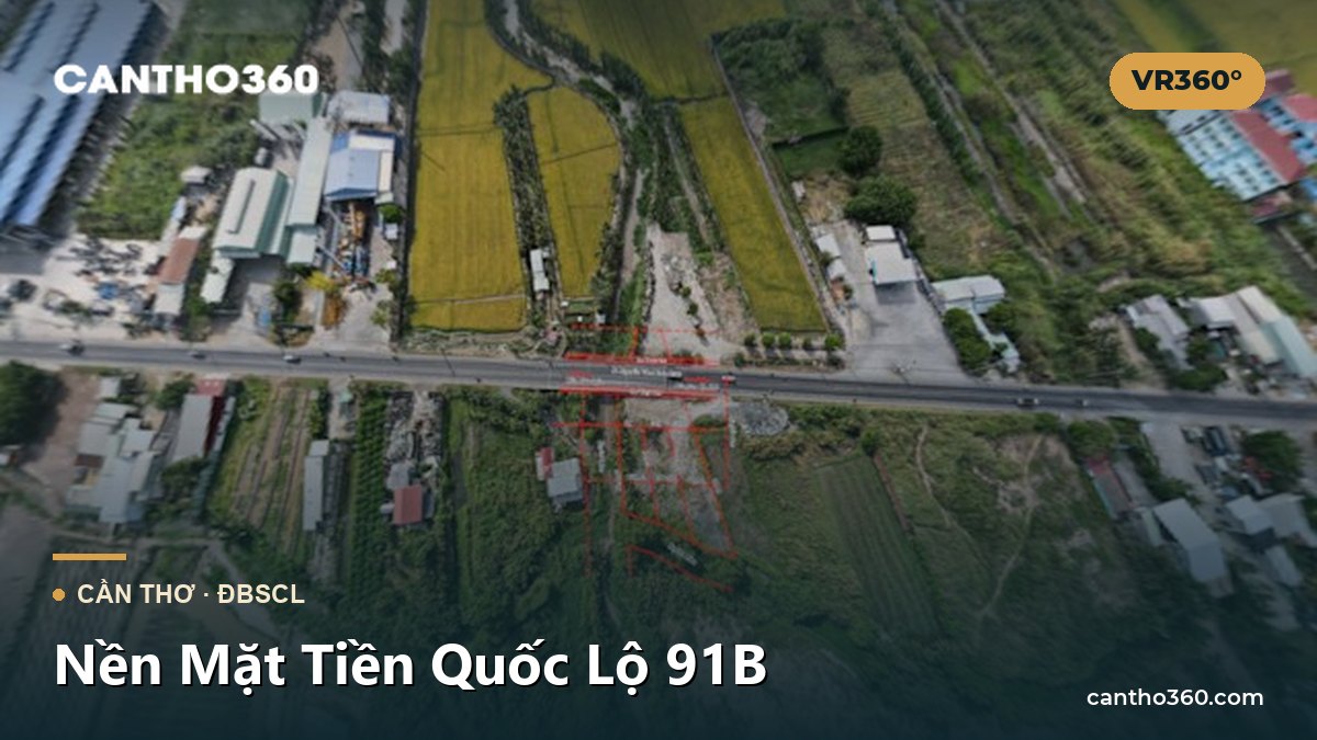 Nền Mặt Tiền Quốc Lộ 91B