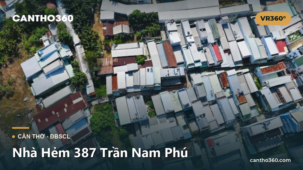 Nhà Hẻm 387 Trần Nam Phú